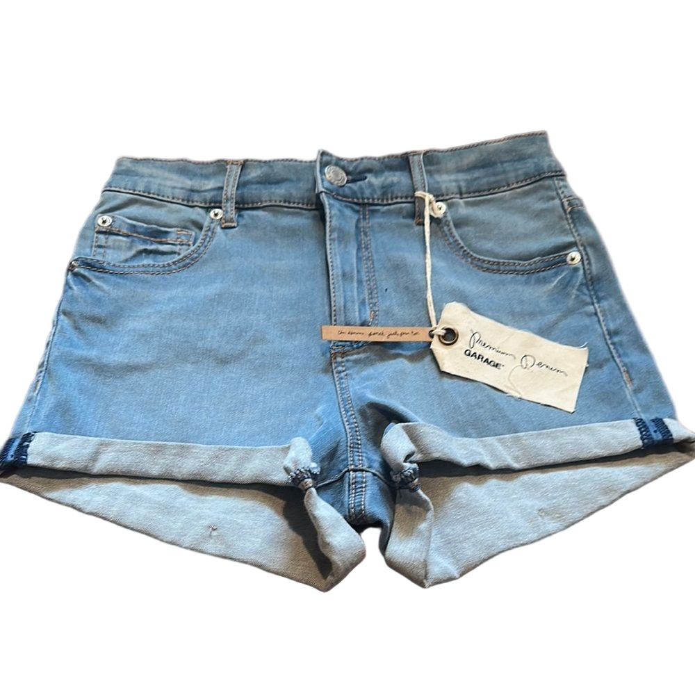 Garage Retro High Waist Blue Jean Shorts Size 01